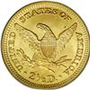 Image 2 : 1902 $2 1/2 MS67 PCGS. Flawlessly struc
