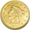Image 1 : "1907 $2 1/2 MS65 NGC. An exceptional, f"