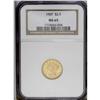 Image 3 : "1907 $2 1/2 MS65 NGC. An exceptional, f"
