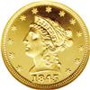Image 1 : 1845 $2 1/2 PR66 Ultra Cameo NGC. At th