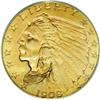 Image 1 : 1908 $2 1/2 MS65 PCGS. The amber-golden