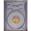 Image 3 : 1911 $2 1/2 MS64 PCGS. A flashy near-Ge