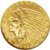 Image 1 : "1911-D $2 1/2 MS61 NGC. Satiny, with a "
