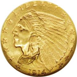 1914 $2 1/2 MS64 NGC. The 1914 quarter 