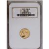 Image 3 : 1915 $2 1/2 MS64 NGC. The satiny golden