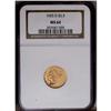 Image 1 : 1925-D $2 1/2 MS64 NGC. 1925-D[$2 1/2] 