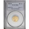 Image 1 : 1925-D $2 1/2 MS64 PCGS. Boldly struck 