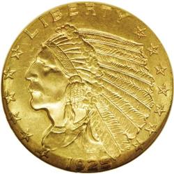 1925-D $2 1/2 MS65 Rotated Reverse Die 