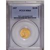 Image 1 : 1927 $2 1/2 MS64 PCGS. Good orange colo