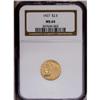Image 1 : 1927 $2 1/2 MS64 NGC. Terrific eye appe
