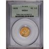 Image 1 : 1929 $2 1/2 MS64 PCGS. Deep orange and 