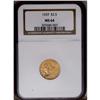 Image 1 : "1929 $2 1/2 MS64 NGC. Lovely peach, lim"
