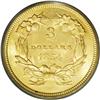Image 2 : 1854 $3 MS62 PCGS. The Three dollar pie