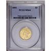Image 3 : 1854 $3 MS64 PCGS. The 1854 is importan