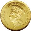 Image 1 : "1855 $3 MS61 Prooflike NGC. A flashy, b"