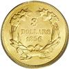 Image 2 : "1856 $3 MS61 PCGS. The 1861, with a min"