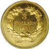 Image 2 : 1881 $3 MS62 PCGS. Those who believe th