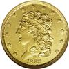 Image 1 : "1838-D $5 MS60 NGC. Variety 1-A, McClos"