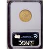 Image 2 : 1843-O $5 Large Letters AU53 NGC. Glimm
