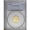 Image 3 : 1848-C $5 XF45 PCGS. Variety 11-E. Subt