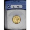Image 1 : 1849-C $5 XF45 ANACS. From a different 