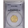 Image 3 : "1849-C $5 MS62 PCGS. Variety 12-F, Die "
