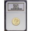 Image 3 : 1852-D $5 MS61 NGC. Variety 27-U. A ver