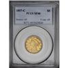 Image 1 : 1857-C $5 XF40 PCGS. Variety 25-J. This
