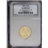 Image 3 : 1857-D $5 AU50--Obverse Improperly Clea