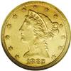 Image 1 : 1882-CC $5 AU58 NGC. The ''82-CC is the