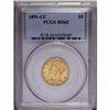 Image 1 : "1891-CC $5 MS62 PCGS. Well struck, save"