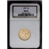 Image 3 : 1907 $5 MS65 NGC. The 1907 is not a rar