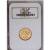 Image 1 : 1907-D $5 MS64 NGC. A lovely final year