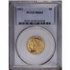Image 3 : 1911 $5 MS64 PCGS. A highly lustrous an