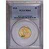 Image 3 : "1913 $5 MS64 PCGS. Like the 1912, to wh"
