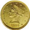 Image 1 : 1844-O $10 AU58 NGC. The centers are we
