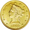Image 1 : 1849-O $10 AU55 NGC. A very rare date a