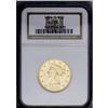Image 1 : 1854-S $10 AU55 NGC. The devices are we