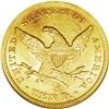 Image 2 : 1861-S $10 AU55 NGC. The ''61-S is a ra