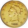 Image 1 : 1872-CC $10 VF25 PCGS. The 1870-CC is t