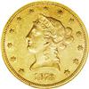 Image 1 : 1873-S $10 AU53 NGC. Production of Eagl