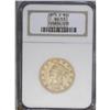 Image 3 : 1873-S $10 AU53 NGC. Production of Eagl