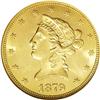 Image 1 : 1879 $10 MS64 NGC. Possible 1879/8. Bre