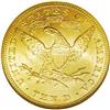Image 2 : 1895 $10 MS64 NGC. A lustrous apricot-g