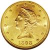 Image 1 : 1898-S $10 MS63 NGC. Despite a not insi