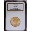 Image 3 : 1898-S $10 MS63 NGC. Despite a not insi