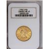 Image 1 : 1907 $10 MS63 NGC. Well struck with ful