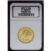 Image 3 : 1907-D $10 MS64 NGC. Green-gold luster 