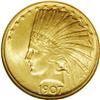 Image 1 : 1907 $10 No Motto MS64 NGC. Because 190