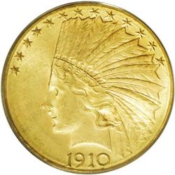 1910-D $10 MS64 PCGS. The 1910-D is the